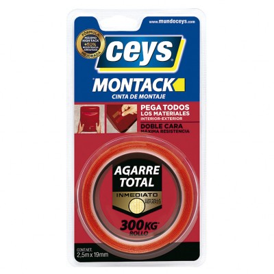 CINTA MONTACK EXPRESS 2,5 X 19 MM