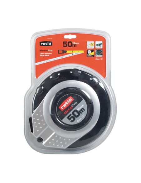 CINTA METRICA 50 MTS.RATIO