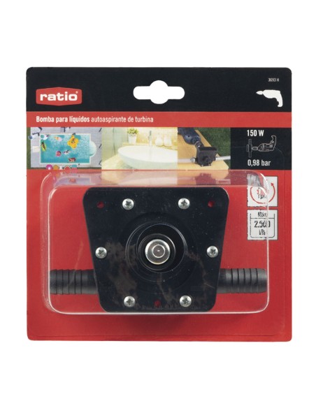 BOMBA AUTO-CEBANTE 1/2"-2500L/H -3000RPM