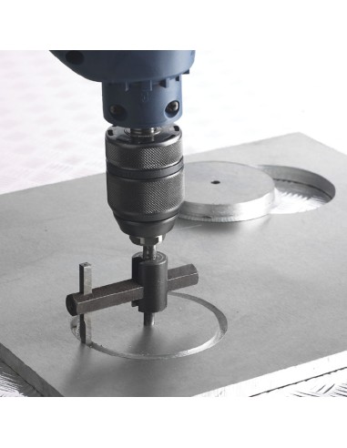 CORTACIRCULOS Ø20/123MM.CON BROCA HSS Ø6