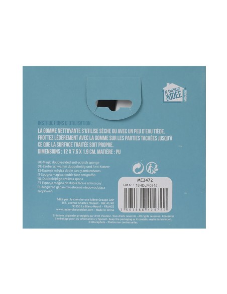 ESPONJA DOBLE CARA ANTIARAÑAZOS, 2 UNID.