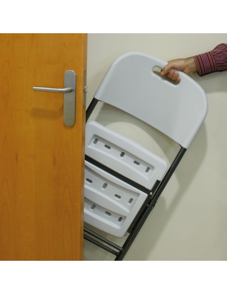 SILLA PLEGABLE POLIETILENO (4UDS.)