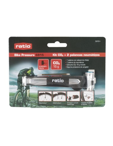 JGO.PALANCAS CUBIERTAS+CABEZA INFL.+CO2