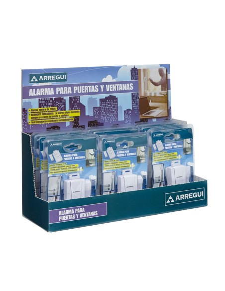 ALARMA PARA VENTANAS. DISPLAY EXPOSITOR