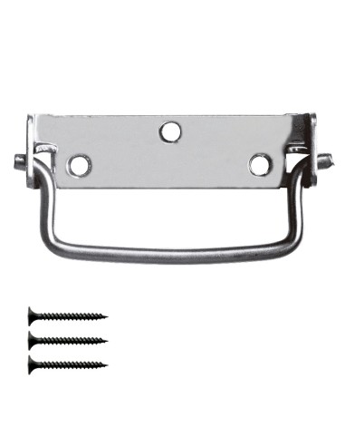 ASA ABATIBLE. HIERRO CINCADO. 100 MM.