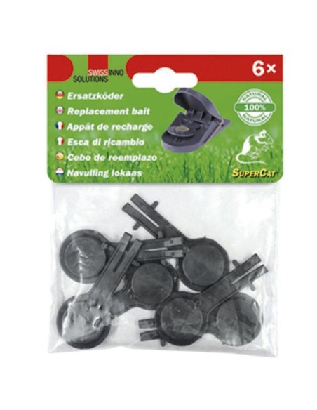 CEBO TRAMPA RATONES SUPERCAT 6 UDS