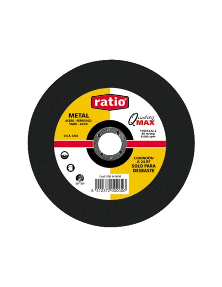 DISCO DESB.METAL 115X6X22 RATIO
