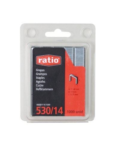 GRAPAS 530 6 MM BLISTER 1000 UNID.RATIO