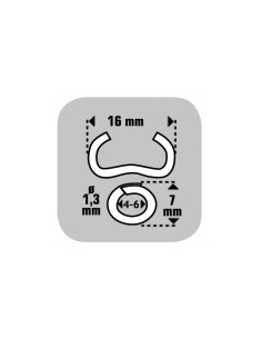 GRAPAS OMEGA 16 GALV.ESTUCHE 1250 G 2