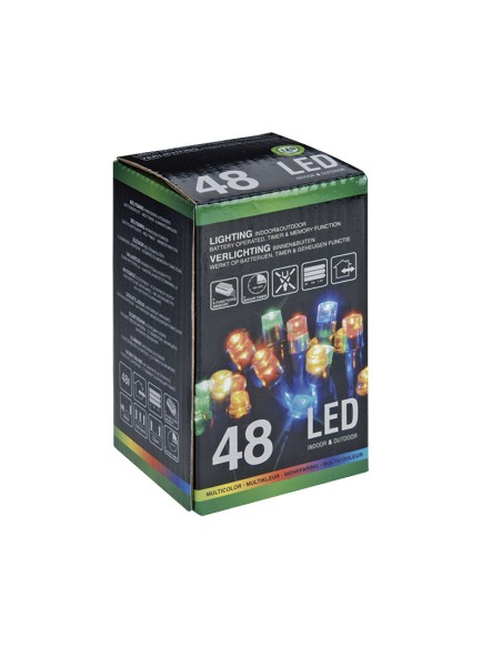 ILUMINACION 48LED INTER. C/BATE. MULTICO