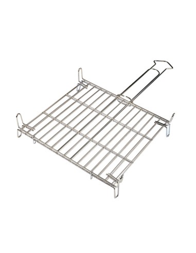 PARRILLA DOBLE ALAMBRE CINC.25X25CM