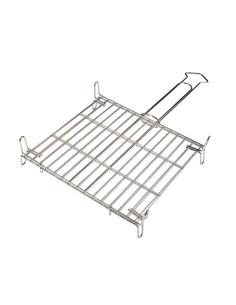 PARRILLA DOBLE ALAMBRE CINC.35X35CM