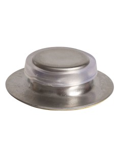 TOPE  PUERTA METAL AUTOADH. INOX MATE