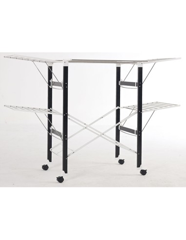 TENDEDERO PLEGABLE INOX/ABS C/RUEDAS HABITEX