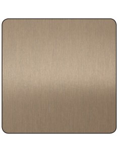 Chapa aluminio anodizado cobre rosado lijado 1000x500x0,5mm