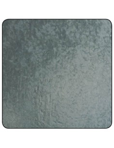 Chapa acero galvanizado liso 500x250x1mm