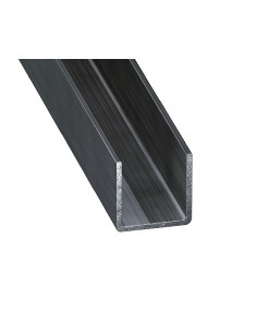 U acero laminado en frío barniz 9x11x1,5mm-1m (int.6)