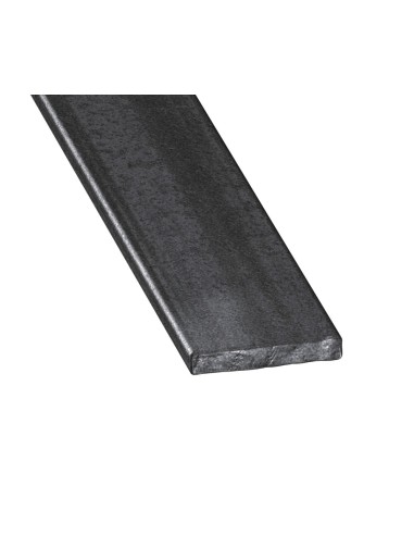 Liso acero laminado en caliente barniz 12x3mm-1m