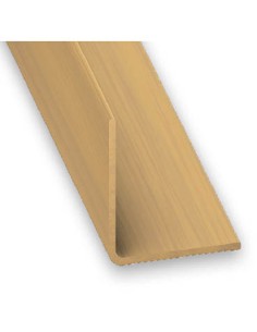Ángulo igual PVC roble 20x20x1,2mm-1m