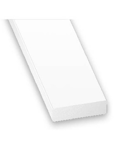 Liso PVC blanco 19x3mm-1m