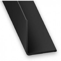 Angulo PVC negro 15x15 2m.