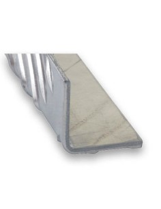 Ángulo igual ajedrez aluminio bruto 30x30mm-1m