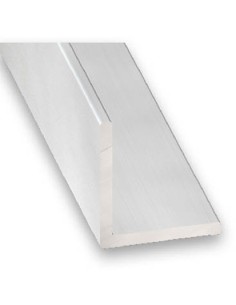 Ángulo igual aluminio anodizado incoloro 15x15x1,5mm-1m