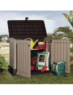 COBERTIZO STORE IT OUT 880 L. TOPO/BEIGE