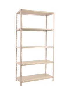 ESTANTERIA COMFORT PLUS 5/400 BLANCO 2