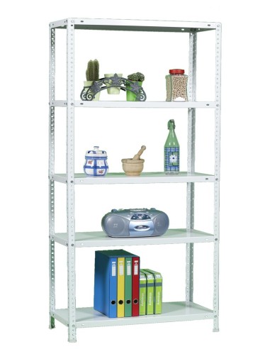 ESTANTERIA COMFORT PLUS 5/400 BLANCO