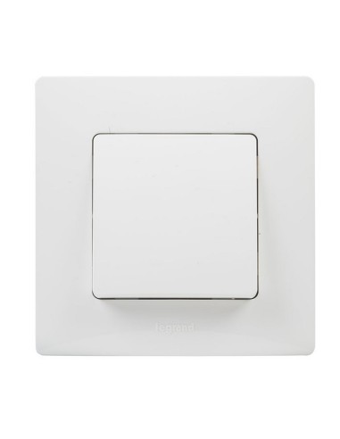 PULSADOR BLANCO SERIE NILOE