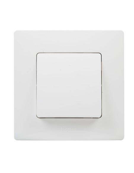 PULSADOR BLANCO SERIE NILOE