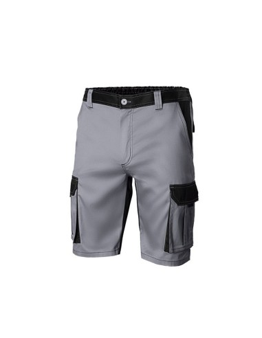 BERMUDA MULTIBOLSILL RB-1 GRIS/NEG. T/38-52