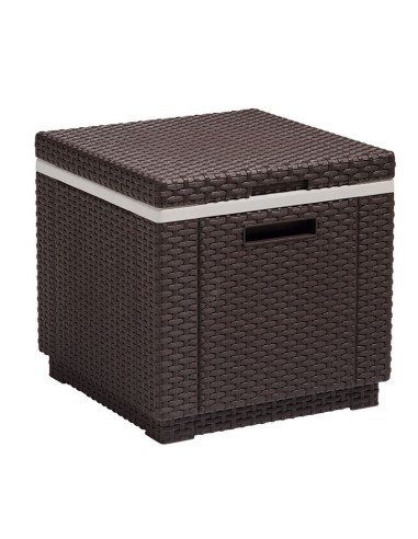 NEVERA MARRÓN "ICE CUBE"