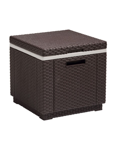 NEVERA MARRÓN "ICE CUBE"