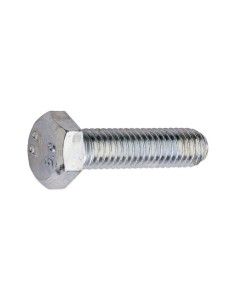 Tornillo DIN 933 rosca métrica cabeza  hexagonal M5x10 mm cincado