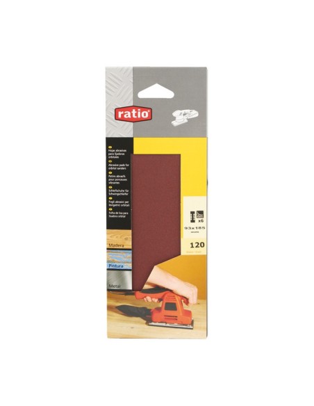 6 HOJAS VELCRO PERFOR.93X185 SURTID