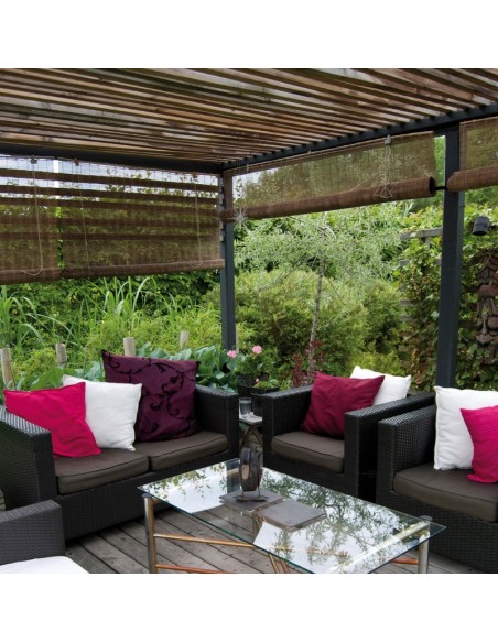 ESTOR ENR.DEC.BAMBU 120X175CM. WENGUE