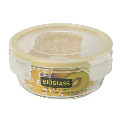 FIAMBRERA HERMET. BIOGLASS 670ML 158MM