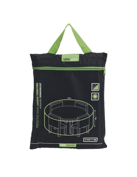 FUNDA MESA JARDÍN Ø 180 CM. POL.