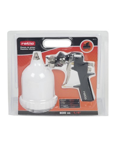 PISTOLA DE PINTAR DEP.SUPERIOR. 1/4"