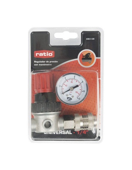 REGULADOR DE PRESION C/MANOMETRO