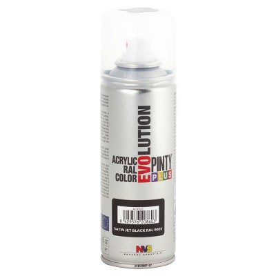 PINTURA SPRAY ACRIL.NEGRO SATIN.200ML