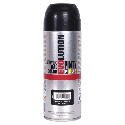 PINTURA SPRAY ACRIL.NEGRO SATIN.400ML