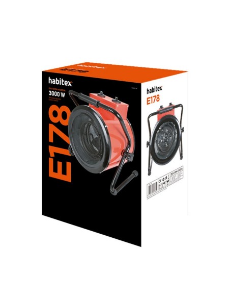 CALEFACTOR METÁLICO. MOD.E178. 3000 W.