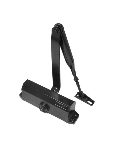 CIERRAPUERTAS DC1-166- EN 2-4 NEGRO