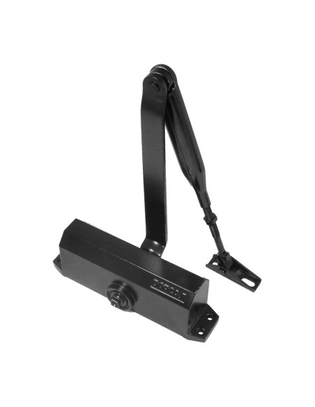 CIERRAPUERTAS DC1-166- EN 2-4 NEGRO