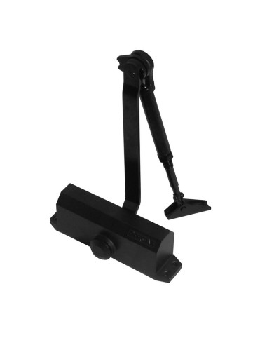 CIERRAPUERTAS DC1-H-166 RETENCION NEGRO