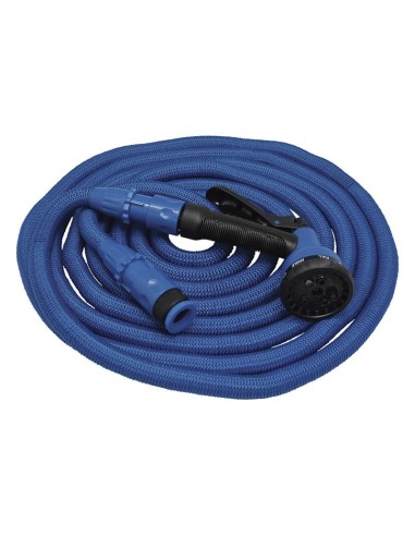 MANGUERA EXTENSIBLE 7 M+PISTOLA 8 JETS