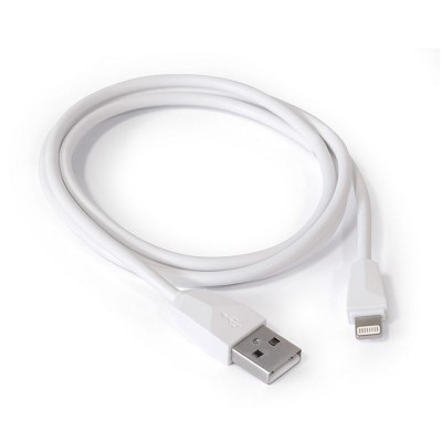 CABLE CONEXION USB - LIGHTING 1M. BLANCO